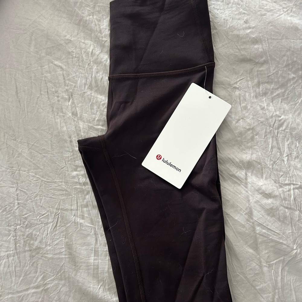 Lululemon Wunder Train Brown Leggings